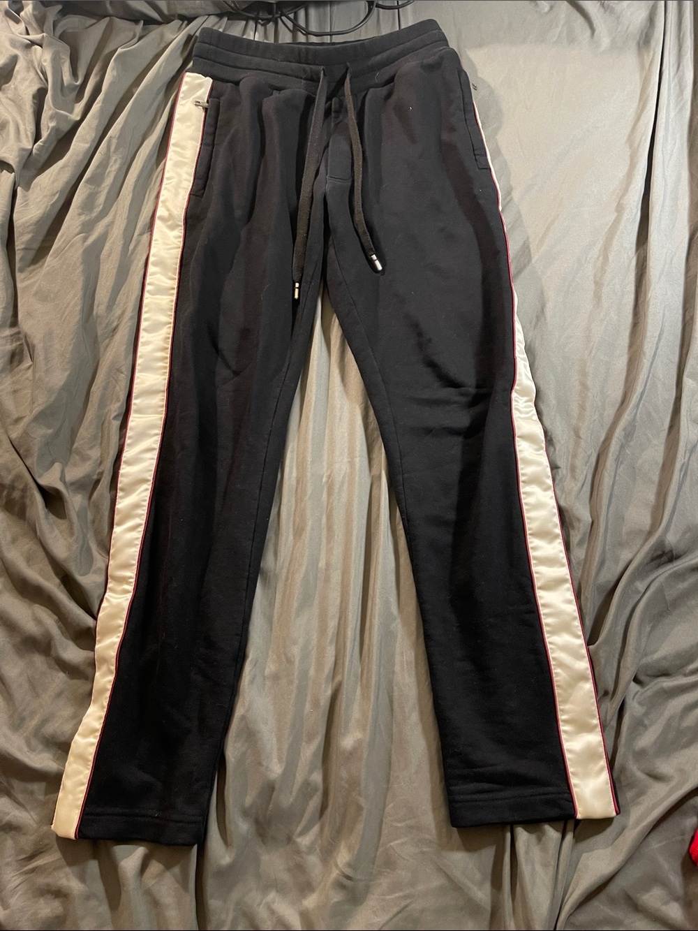 Dolce and Gabbana striped track pants
